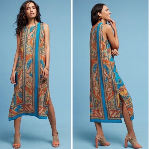 Anthropologie Dresses & Skirts - Anthropologie Akemi + Kin Tanvi Silk Dress 10